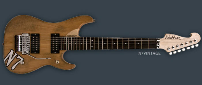 Washburn Nuno Bettencourt N7VINTAGE 7 String Electric Guitar
